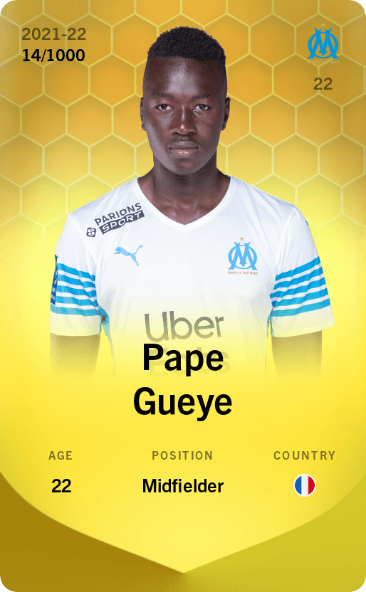 Pape Gueye 2021-22 • Limited 14/1000