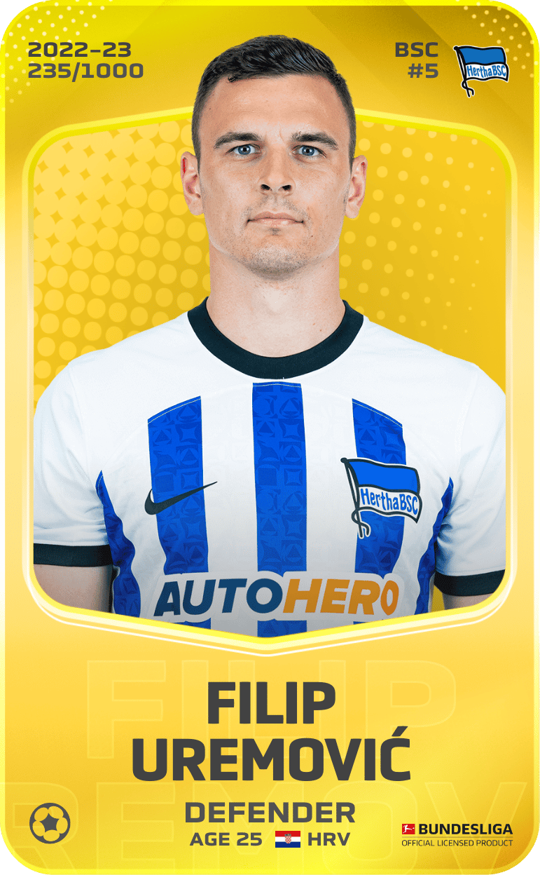 Filip Uremović 2022-23 • Limited 235/1000