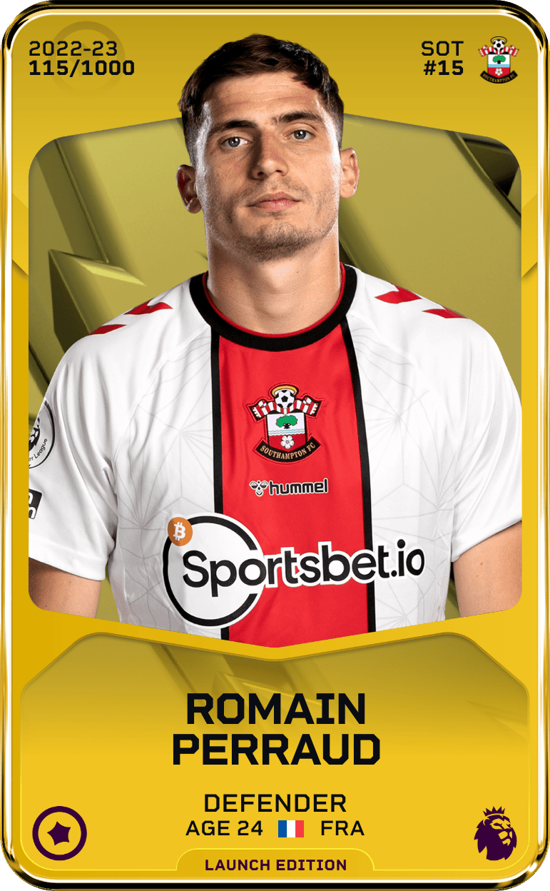 Romain Perraud 2022-23 • Limited 115/1000