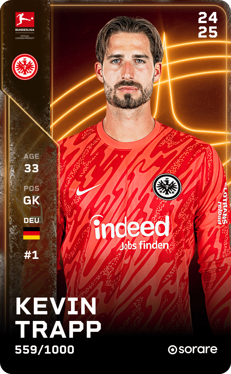 Kevin Trapp 2024-25 • Limited 559/1000