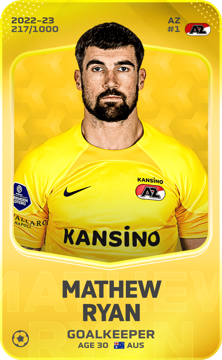 Mathew Ryan 2022-23 • Limited 217/1000