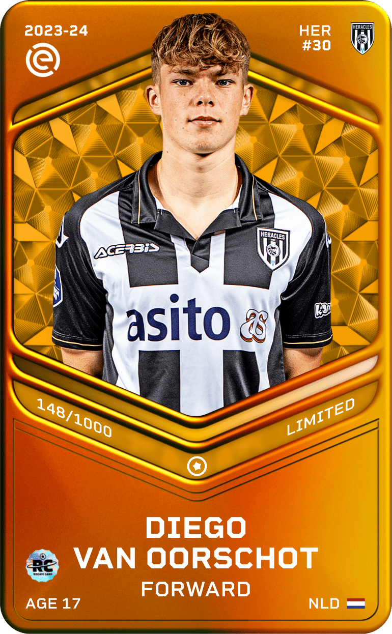Diego van Oorschot 2023-24 • Limited 148/1000