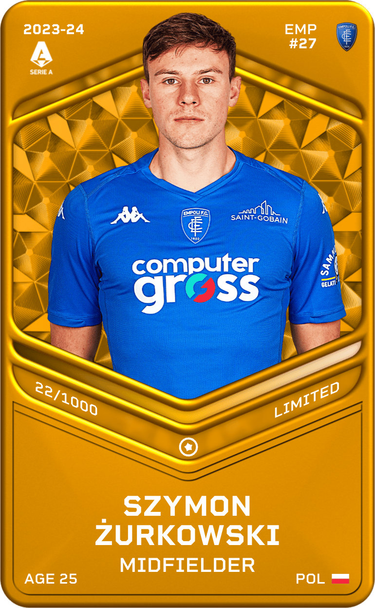 Szymon Żurkowski 2023-24 • Limited 22/1000