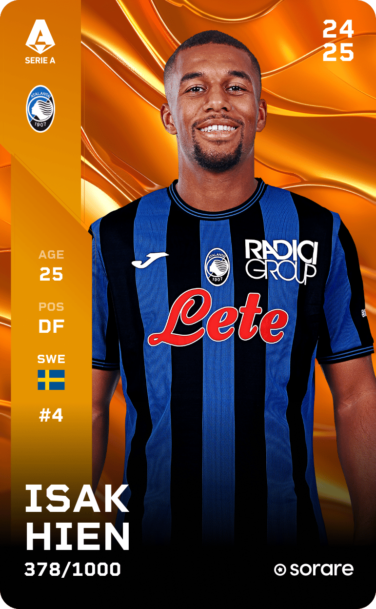 Isak Hien 2024-25 • Limited 378/1000