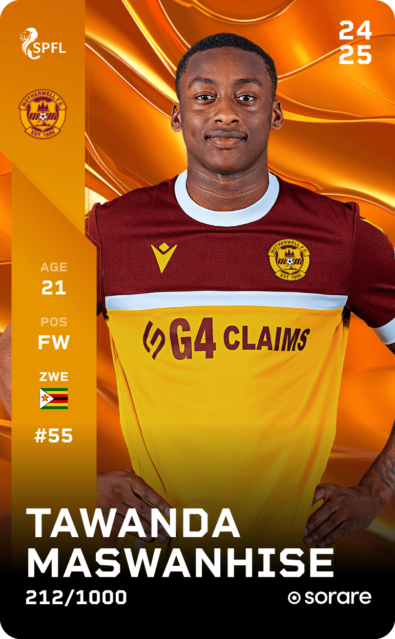 Tawanda Maswanhise 2024-25 • Limited 212/1000