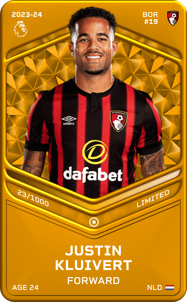 Justin Kluivert 2023-24 • Limited 23/1000