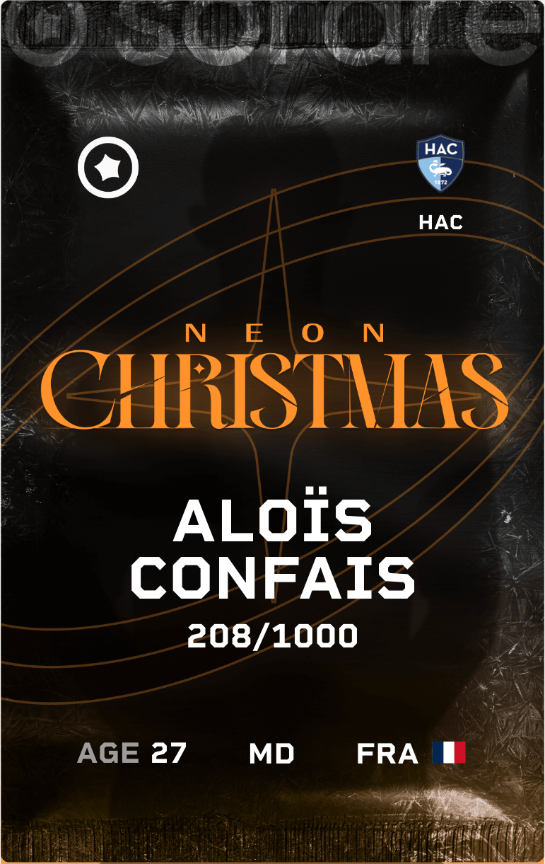 Aloïs Confais 2024-25 • Limited 208/1000