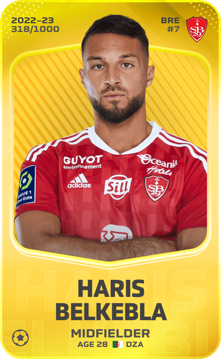 Haris Belkebla 2022-23 • Limited 318/1000