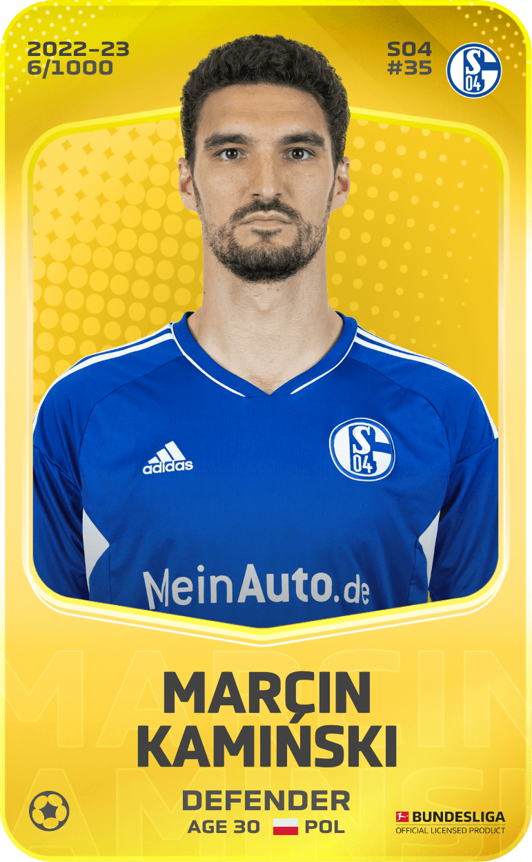 Marcin Kamiński 2022-23 • Limited 6/1000