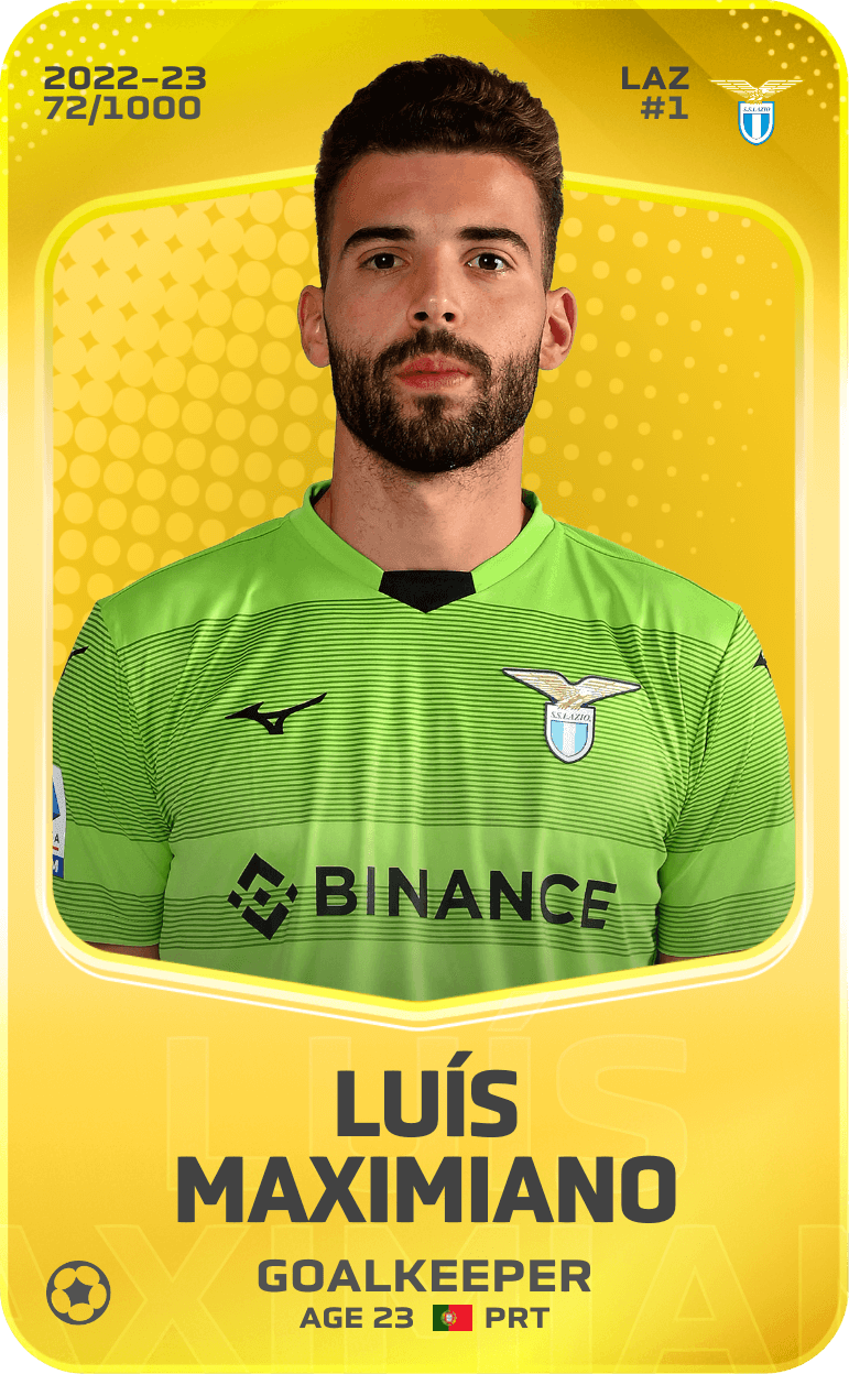 Luís Maximiano 2022-23 • Limited 72/1000