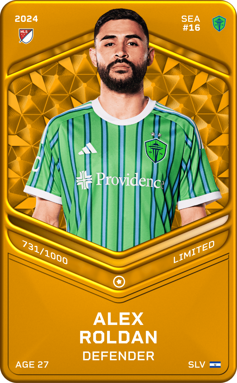 Alex Roldan 2024-25 • Limited 731/1000