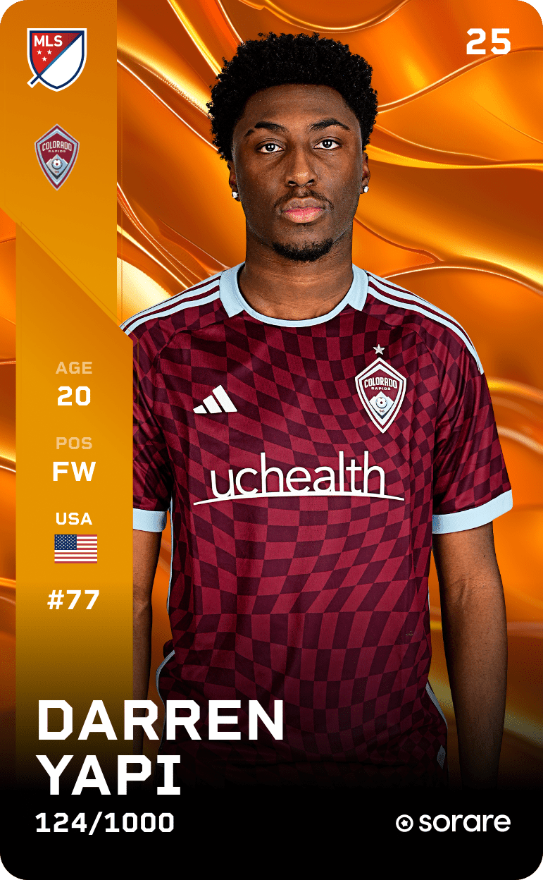 Darren Yapi 2025-26 • Limited 124/1000