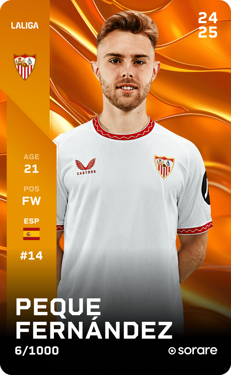 Peque Fernández 2024-25 • Limited 6/1000