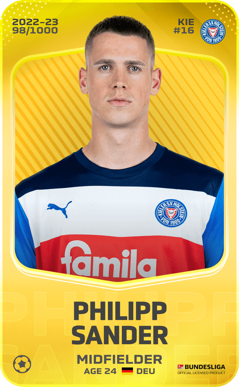 Philipp Sander 2022-23 • Limited 98/1000