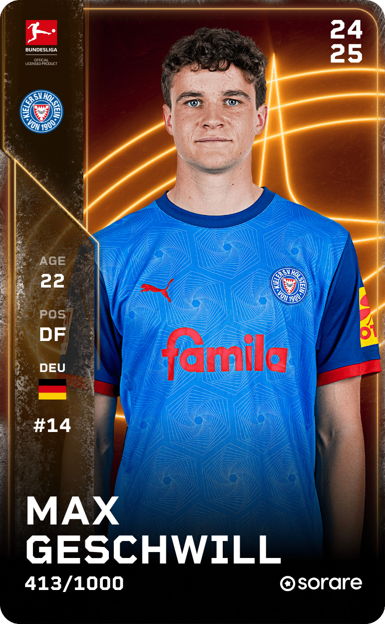 Max Geschwill 2024-25 • Limited 413/1000