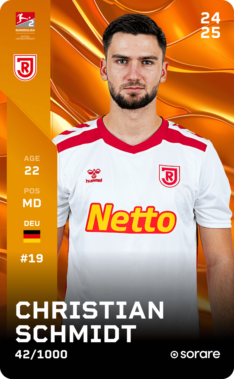 Christian Schmidt 2024-25 • Limited 42/1000