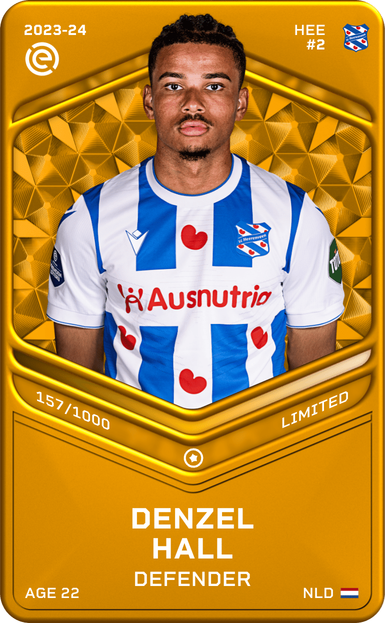 Denzel Hall 2023-24 • Limited 157/1000