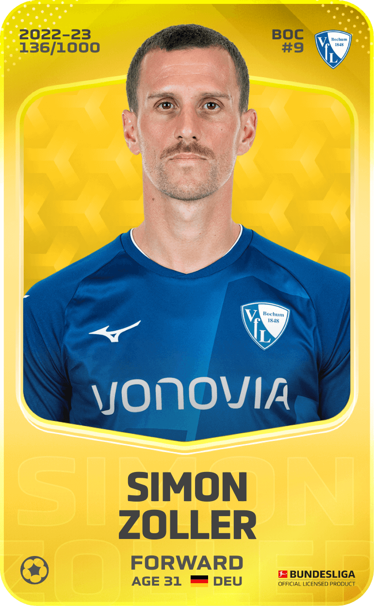 Simon Zoller 2022-23 • Limited 136/1000