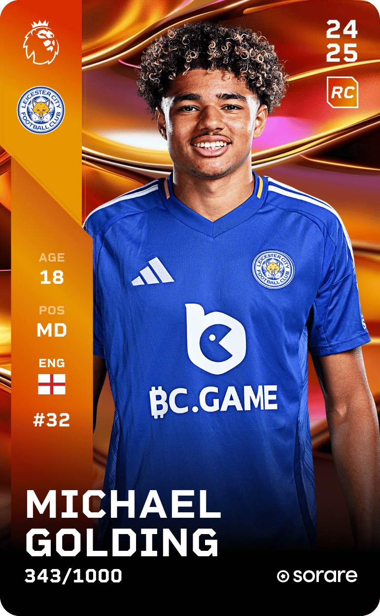 Michael Golding 2024-25 • Limited 343/1000