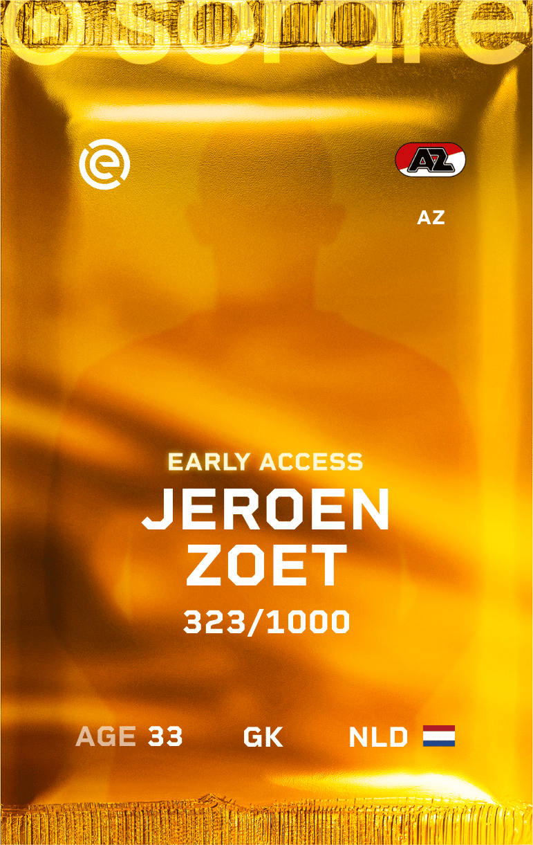 Jeroen Zoet 2024-25 • Limited 323/1000