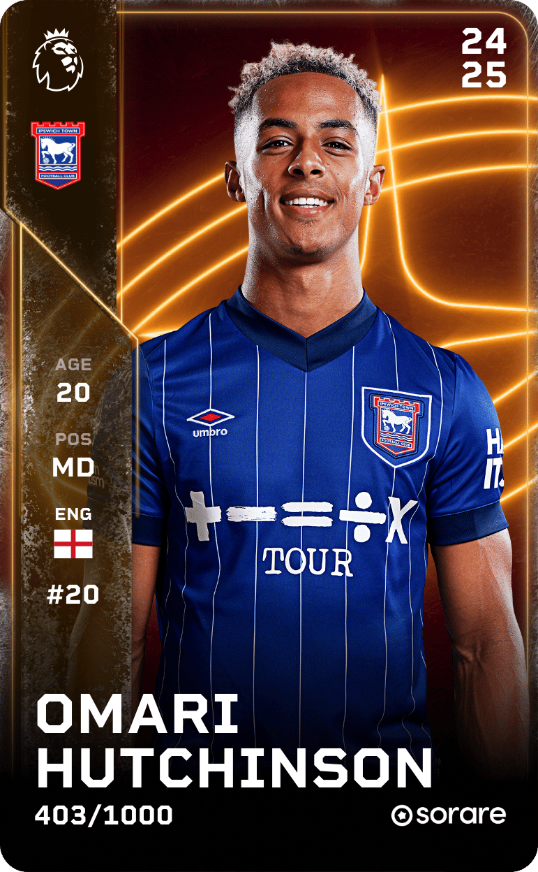 Omari Hutchinson 2024-25 • Limited 403/1000