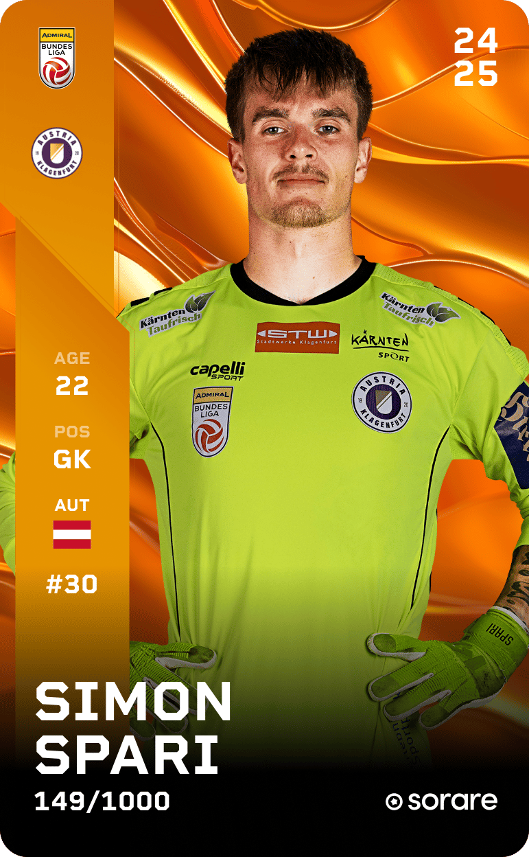 Simon Spari 2024-25 • Limited 149/1000