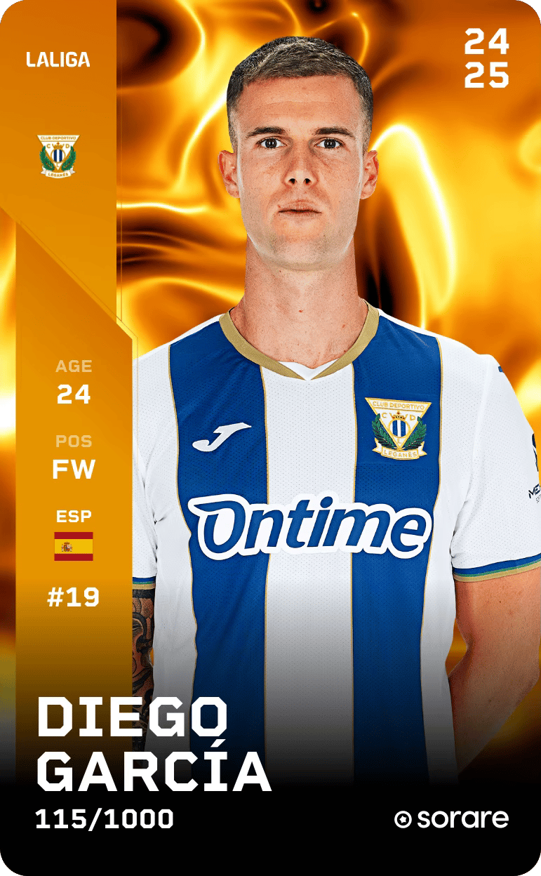 Diego García 2024-25 • Limited 115/1000