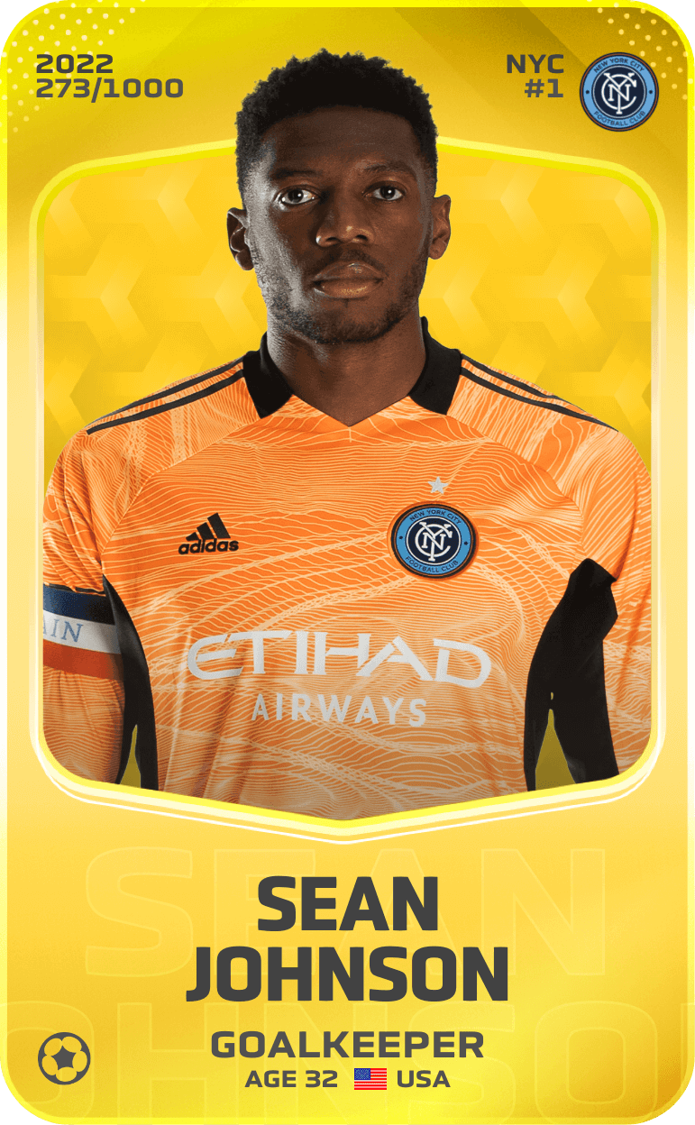 Sean Johnson 2022-23 • Limited 273/1000