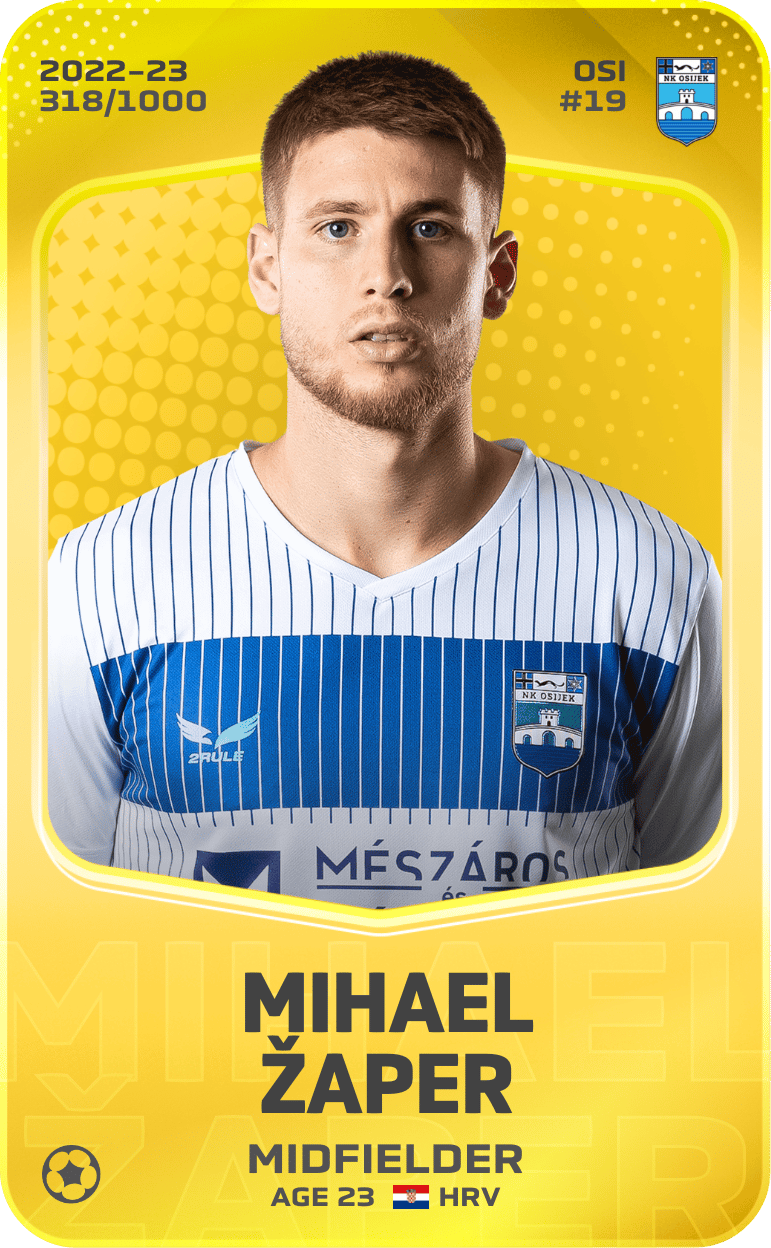 Mihael Žaper 2022-23 • Limited 318/1000