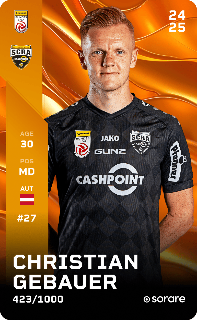 Christian Gebauer 2024-25 • Limited 423/1000