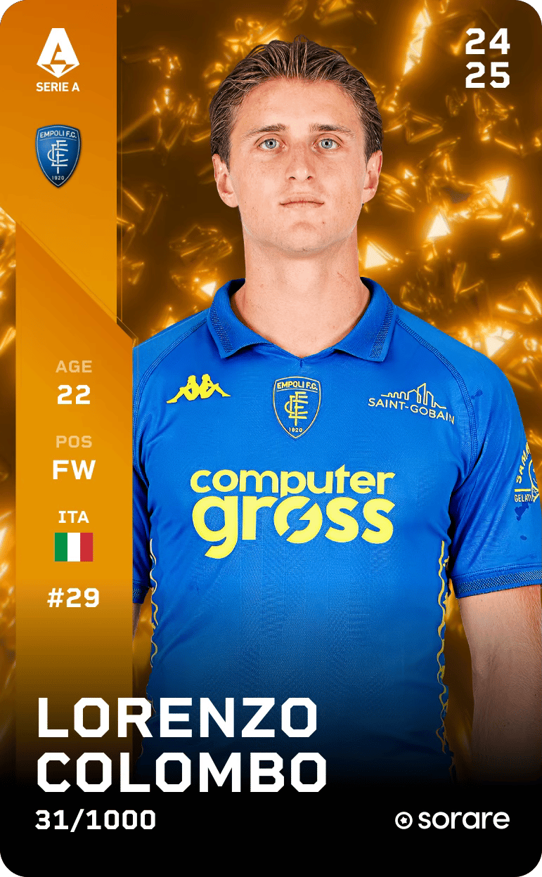 Lorenzo Colombo 2024-25 • Limited 31/1000