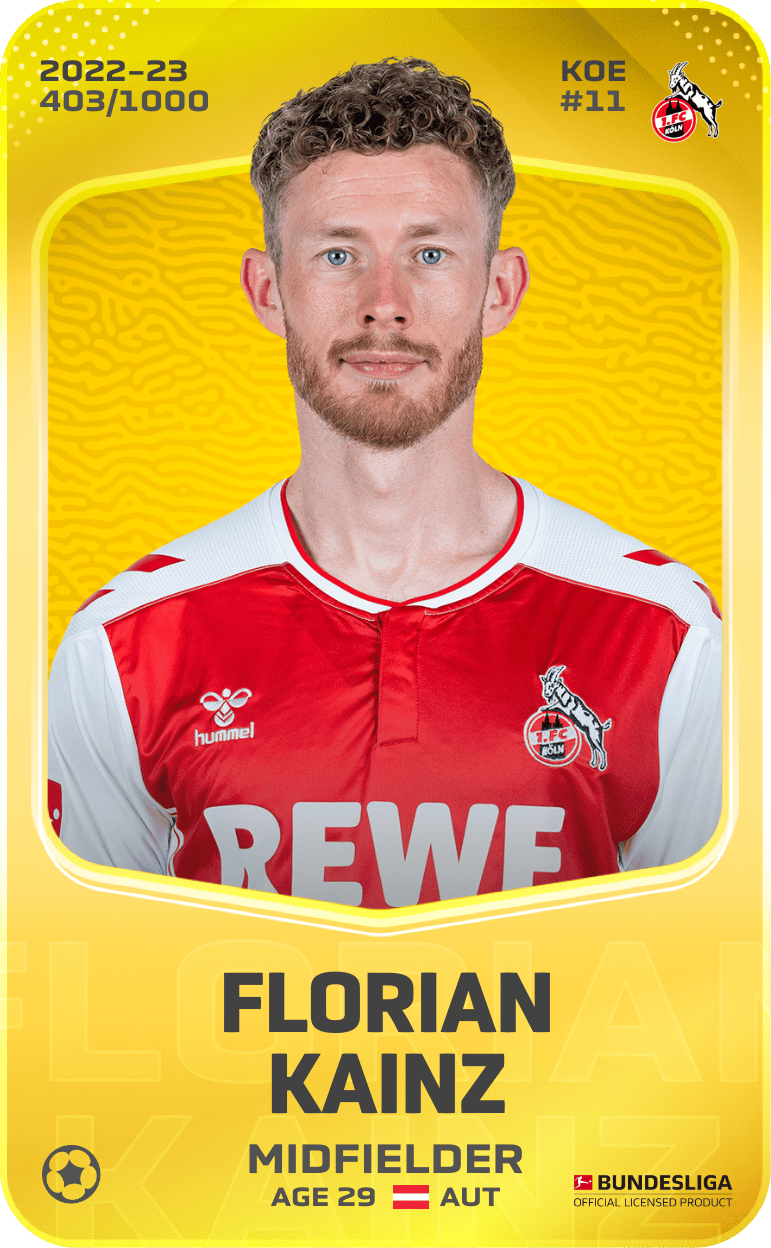 Florian Kainz 2022-23 • Limited 403/1000