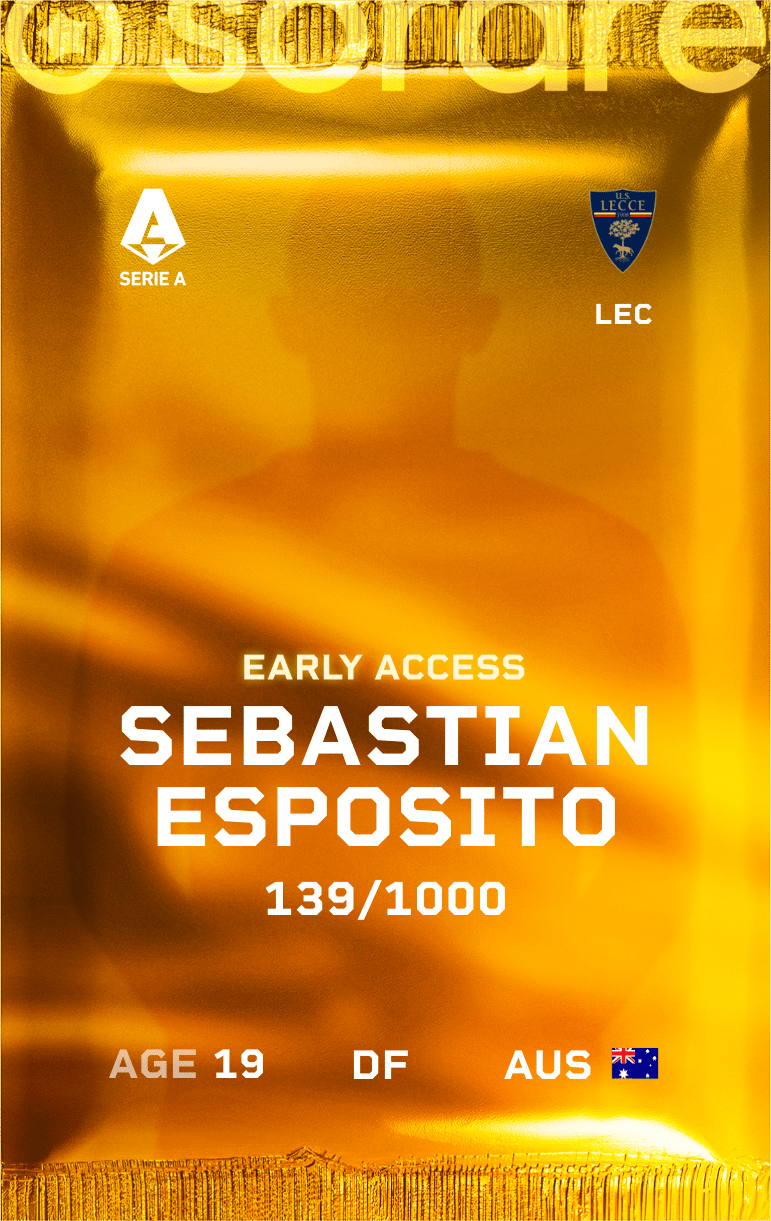 Sebastian Esposito 2024-25 • Limited 139/1000