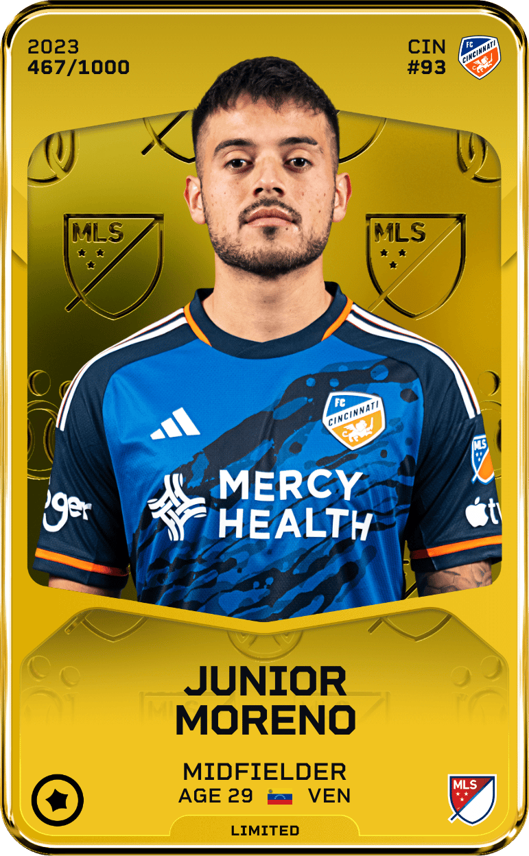 Junior Moreno 2023-24 • Limited 467/1000