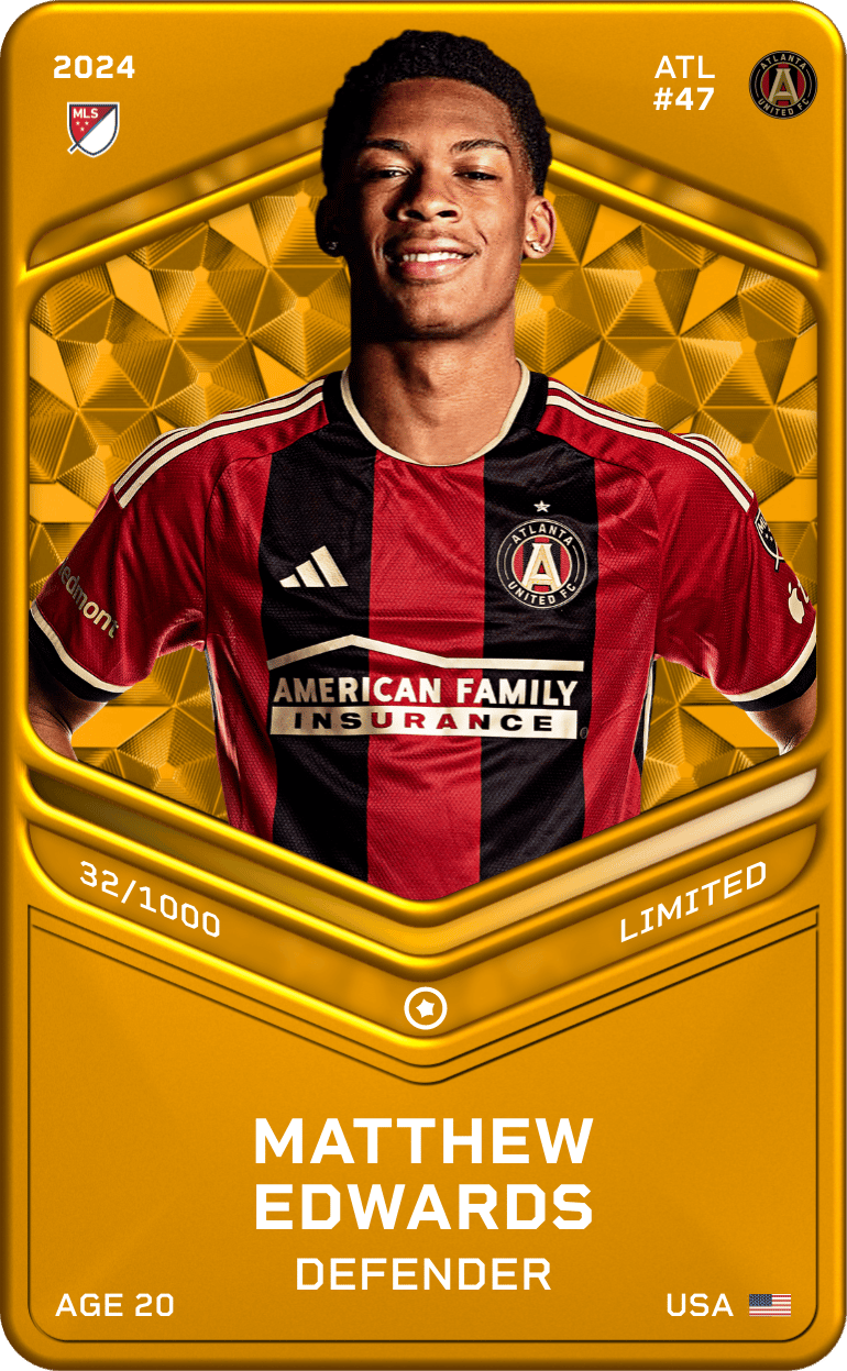 Matthew Edwards 2024-25 • Limited 32/1000
