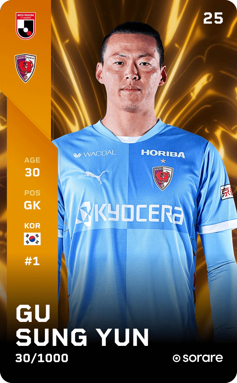 GU SUNG YUN 2025-26 • Limited 30/1000