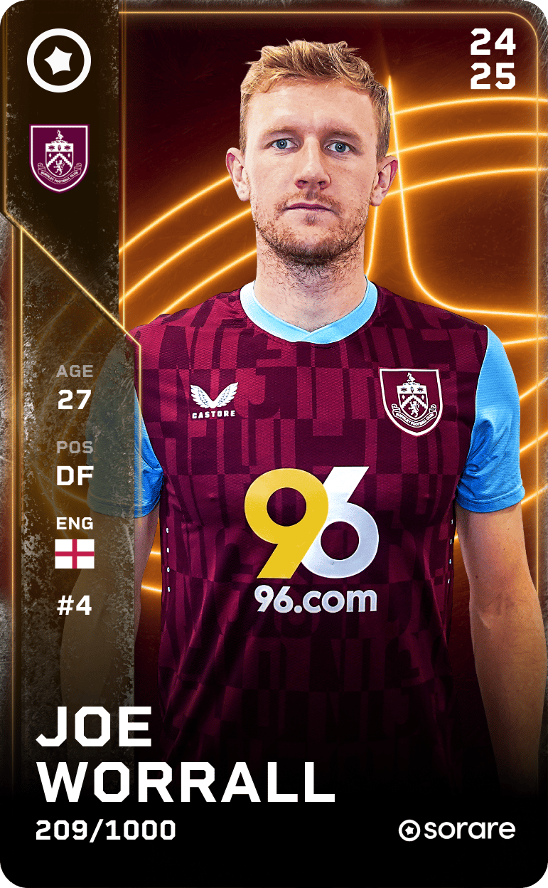 Joseph Worrall 2024-25 • Limited 209/1000