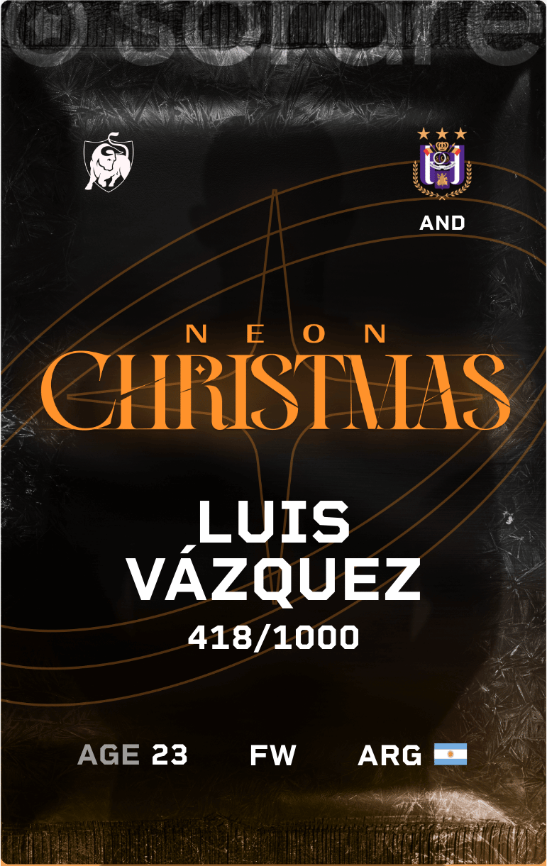 Luis Vázquez 2024-25 • Limited 418/1000