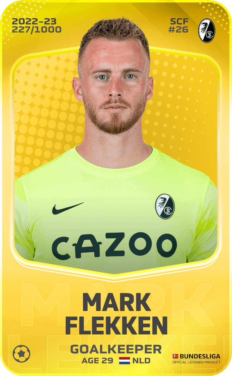 Mark Flekken 2022-23 • Limited 227/1000