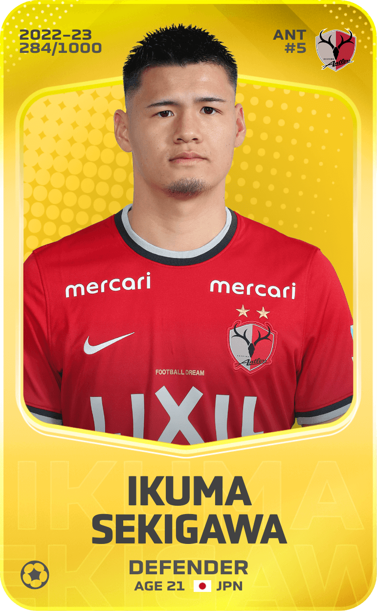 Ikuma Sekigawa 2022-23 • Limited 284/1000