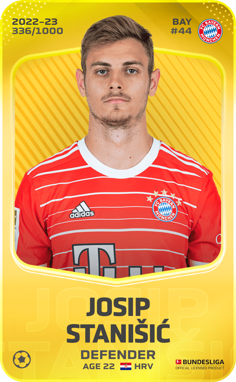 Josip Stanišić 2022-23 • Limited 336/1000