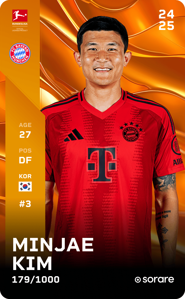 Minjae Kim  2024-25 • Limited 179/1000