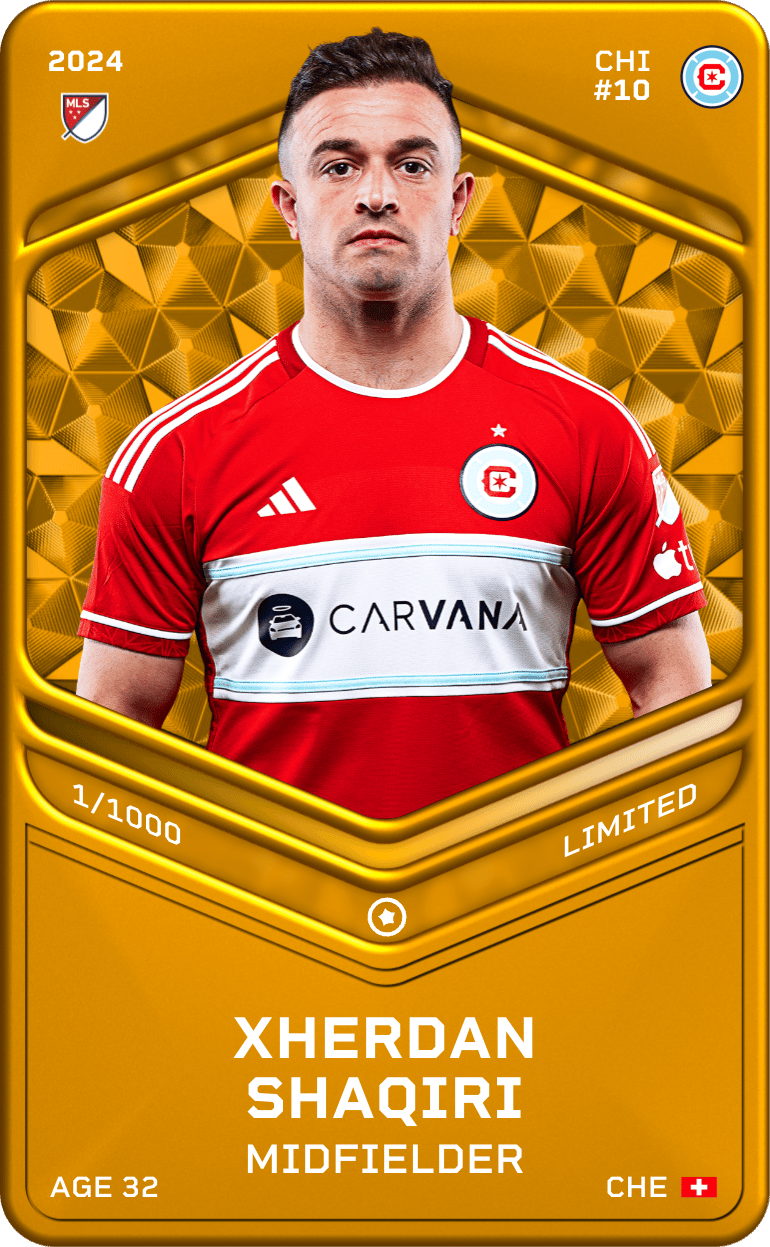 Xherdan Shaqiri 2024-25 • Limited 1/1000