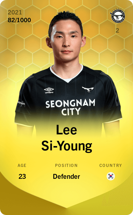 Lee Si-Young 2021-22 • Limited 82/1000