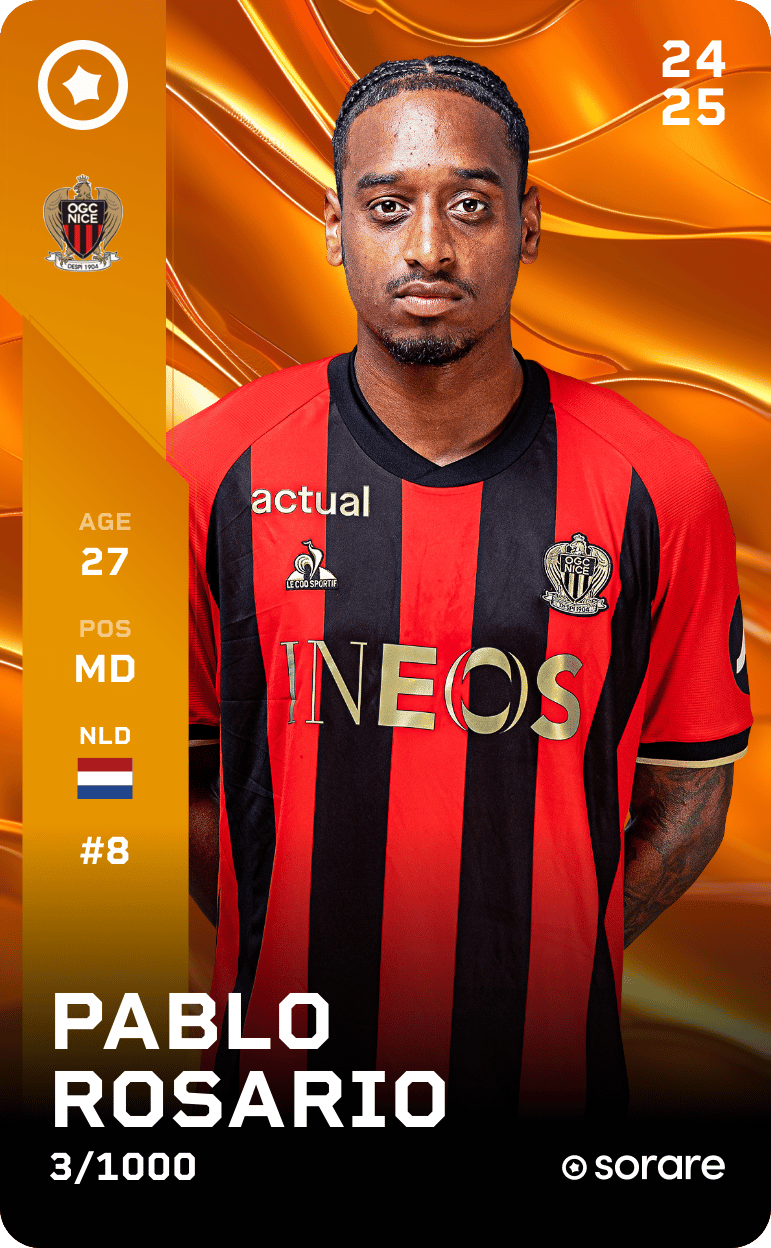 Pablo Rosario 2024-25 • Limited 3/1000