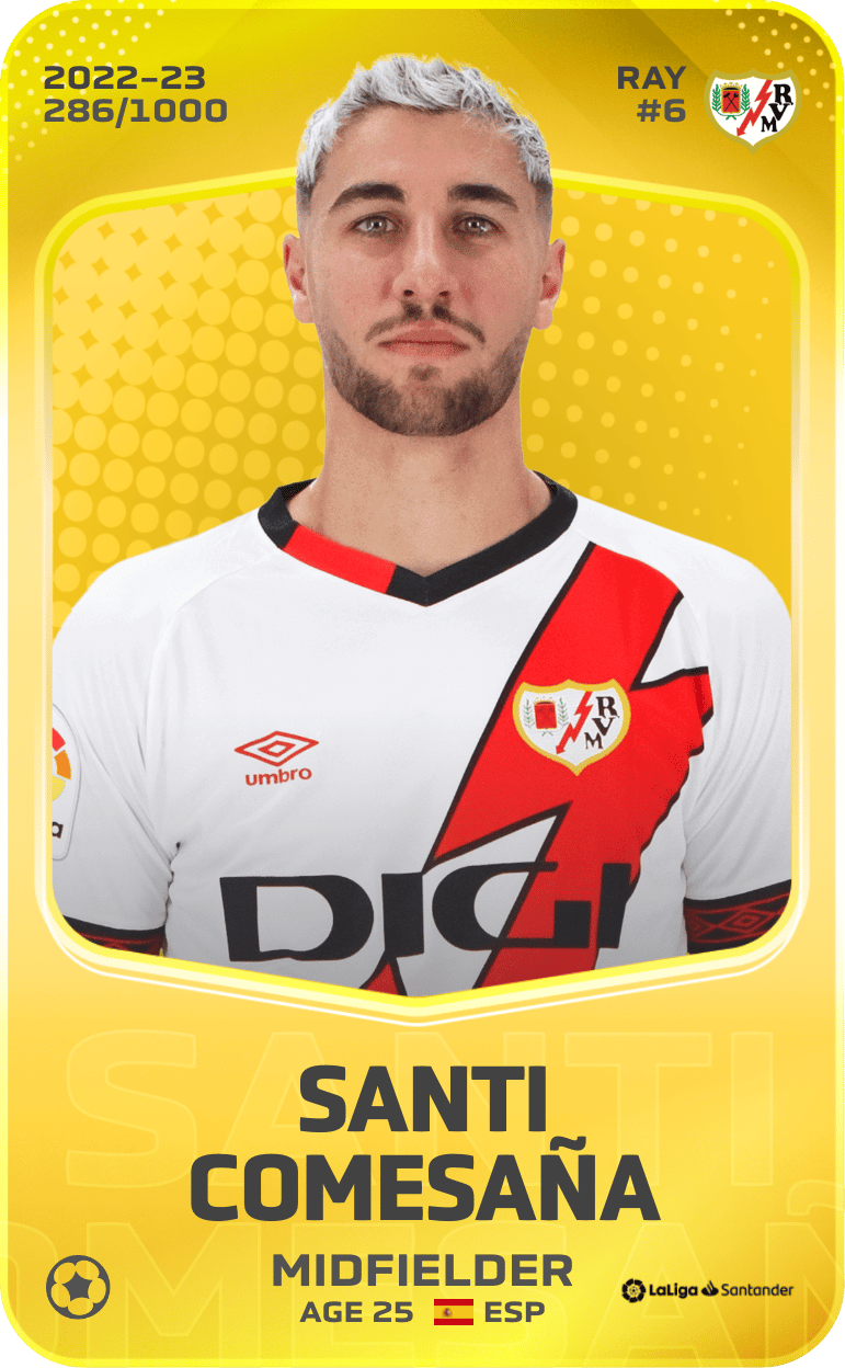 Santi Comesaña 2022-23 • Limited 286/1000