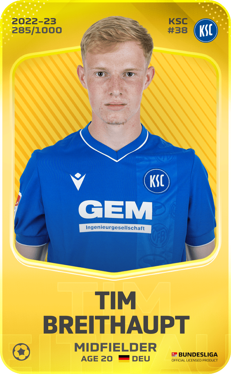 Tim Breithaupt 2022-23 • Limited 285/1000