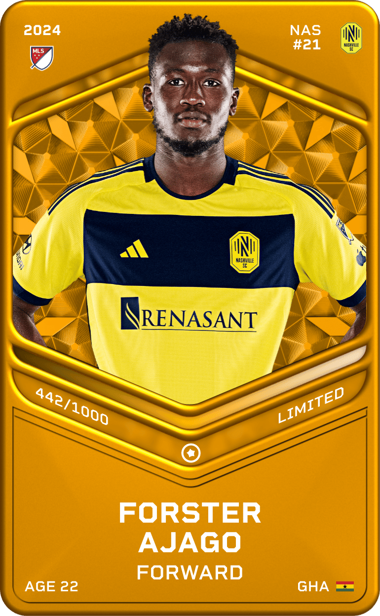 Forster Ajago 2024-25 • Limited 442/1000