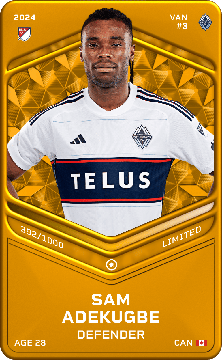 Samuel Adekugbe 2024-25 • Limited 392/1000