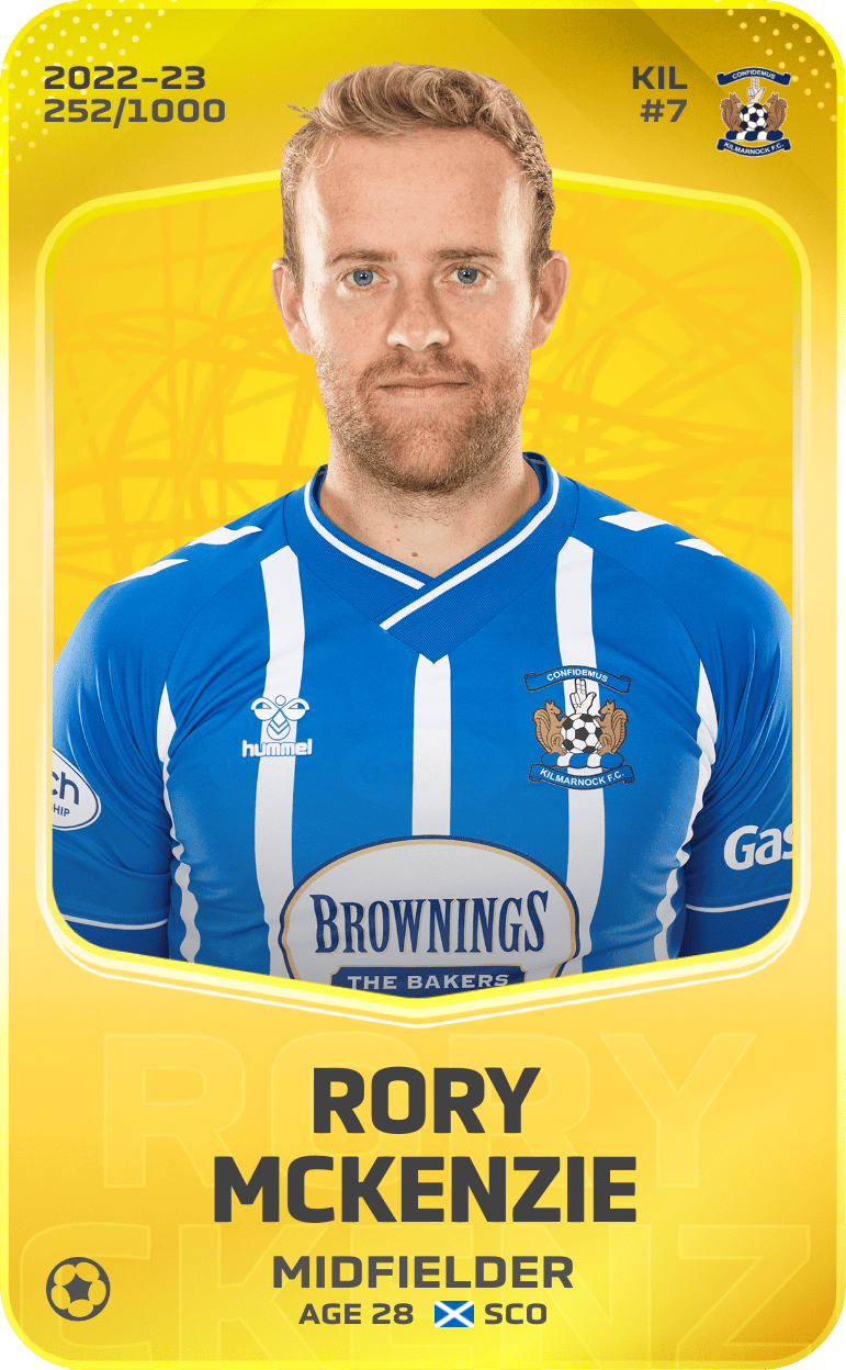 Rory McKenzie 2022-23 • Limited 252/1000